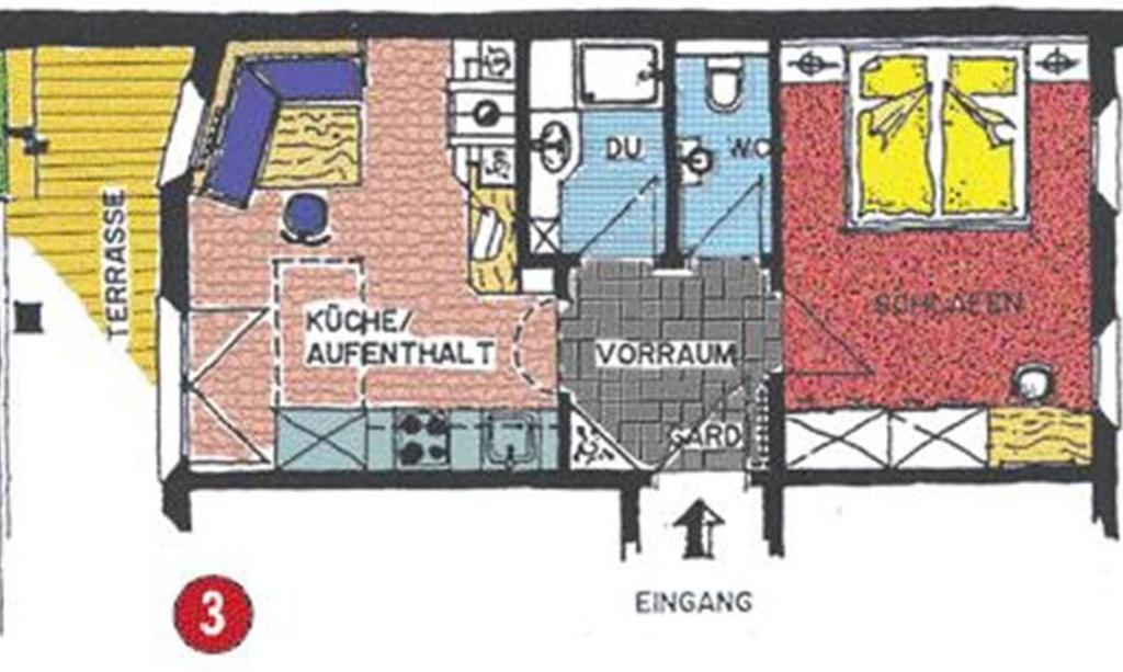 זאמנאון Appartement Laerchenhof חדר תמונה